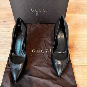 Gucci Women's Classic Black Heels